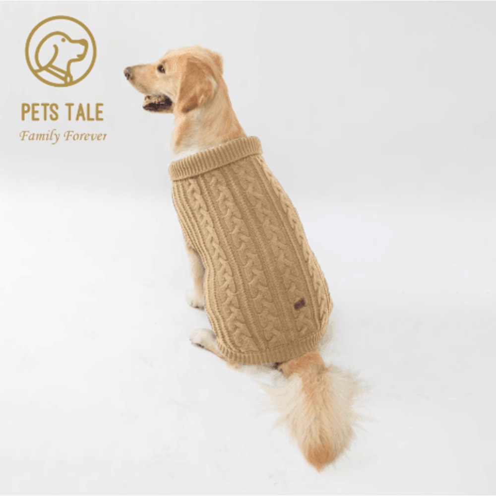 Cozy Knitted Dog Sweater Warm Winter Pet Clothes For Stylish Dogs 9