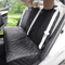 Waterproof Dog Car Seat Cover With Armrest Access Pet Travel Bed Seat Protector 3