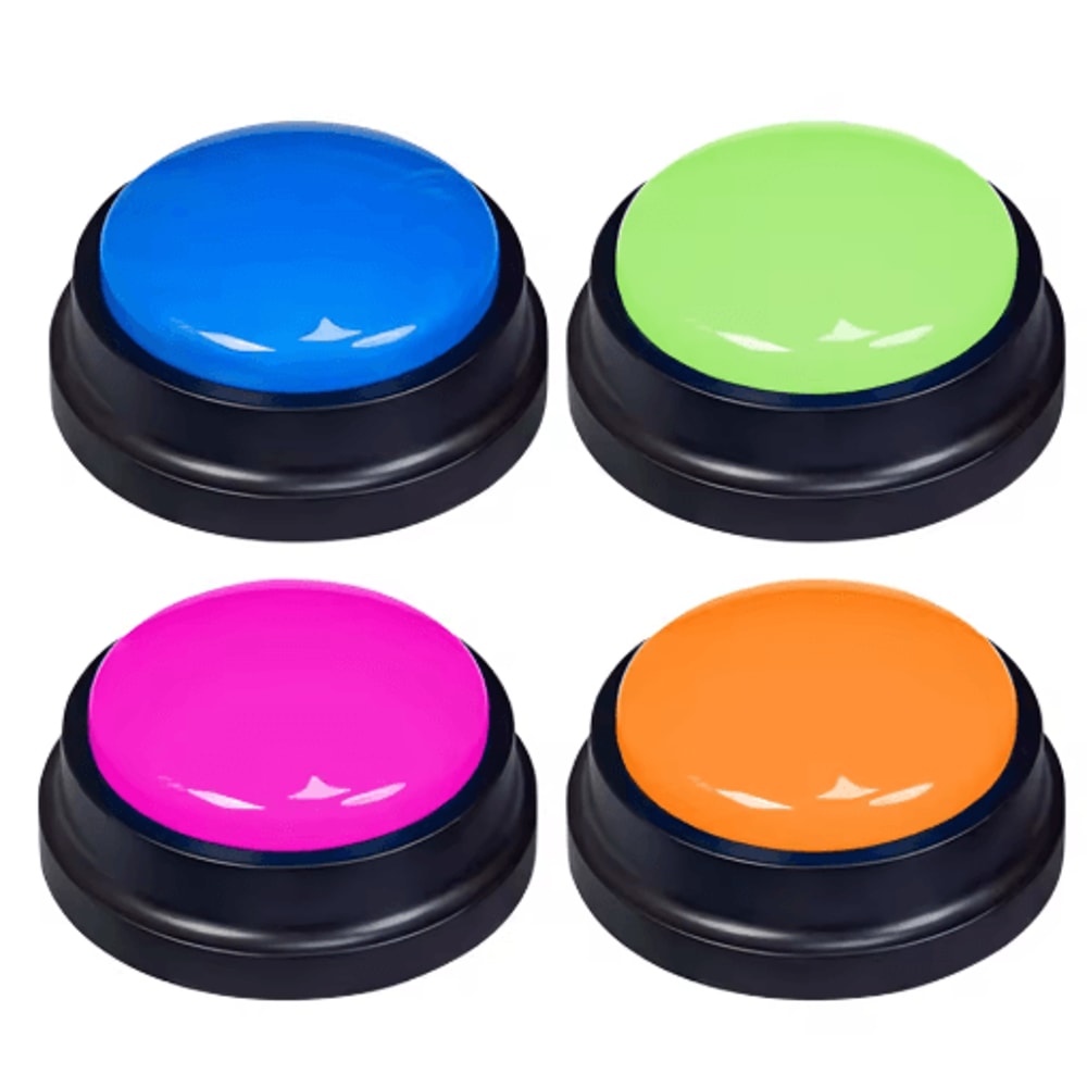 Dog Communication Buttons Voice Recording Pet Training Buttons For Talking Pets 0