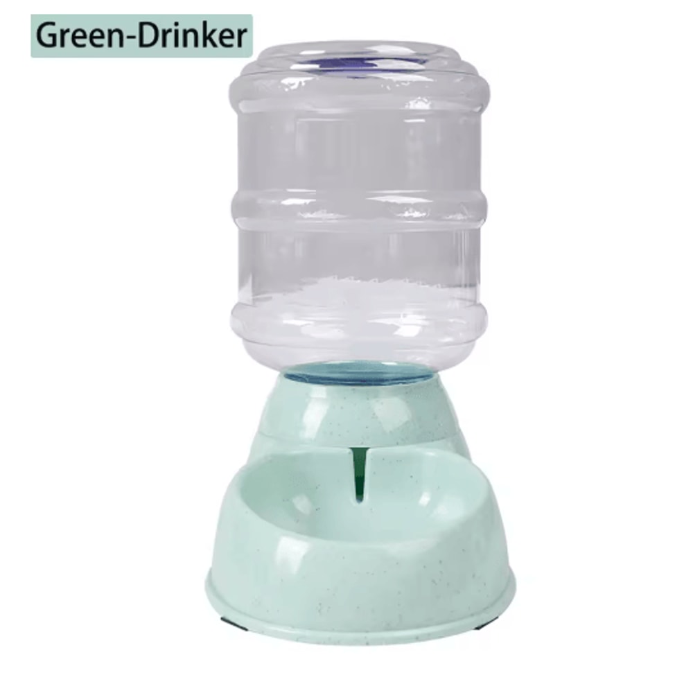 38L Automatic Pet Feeder Water Dispenser Gravity Feeding Station For Cats Dogs 4