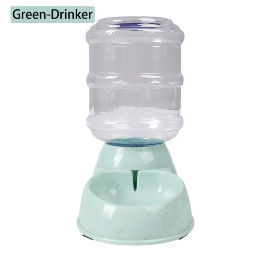 38L Automatic Pet Feeder Water Dispenser Gravity Feeding Station For Cats Dogs 5