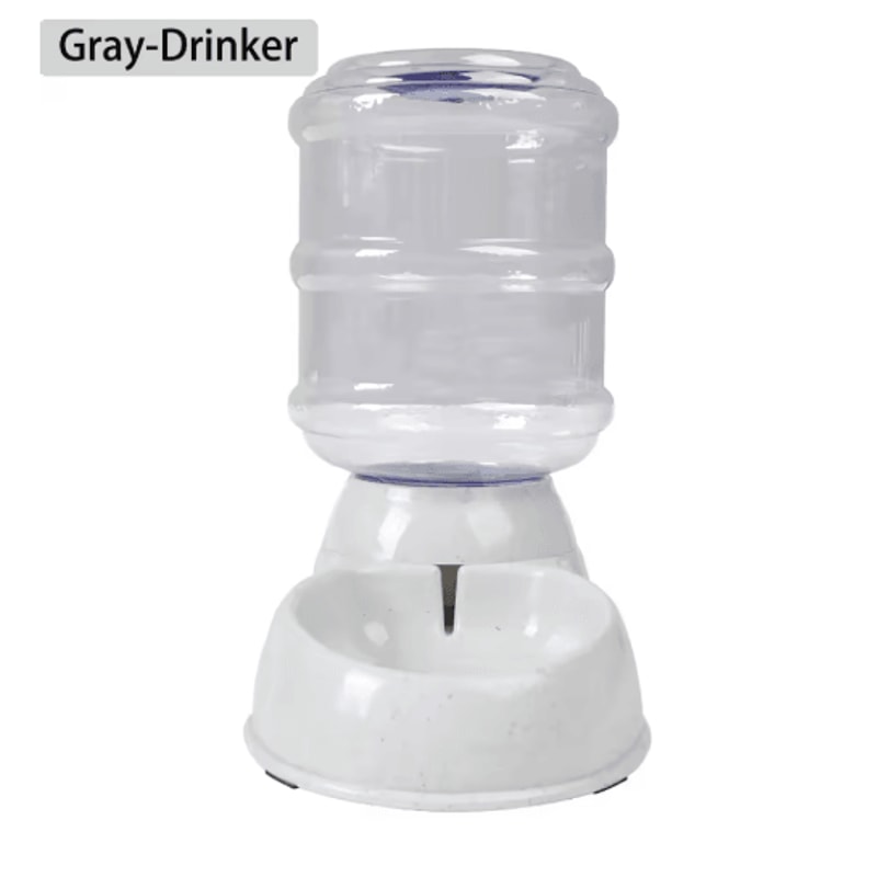 38L Automatic Pet Feeder Water Dispenser Gravity Feeding Station For Cats Dogs 7