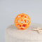 Rubber Hollow Ball Dog Toy Teeth Cleaning Chew Ball With Bell For Puppies 1