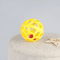 Rubber Hollow Ball Dog Toy Teeth Cleaning Chew Ball With Bell For Puppies 9