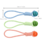 Rubber Hollow Ball Dog Toy Teeth Cleaning Chew Ball With Bell For Puppies 16