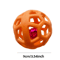 Rubber Hollow Ball Dog Toy Teeth Cleaning Chew Ball With Bell For Puppies 18