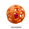 Rubber Hollow Ball Dog Toy Teeth Cleaning Chew Ball With Bell For Puppies 18