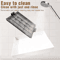 Flat Dog Potty Tray AntiMess Pee Pad Holder For Small Medium Dogs 3