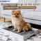 Flat Dog Potty Tray AntiMess Pee Pad Holder For Small Medium Dogs 0