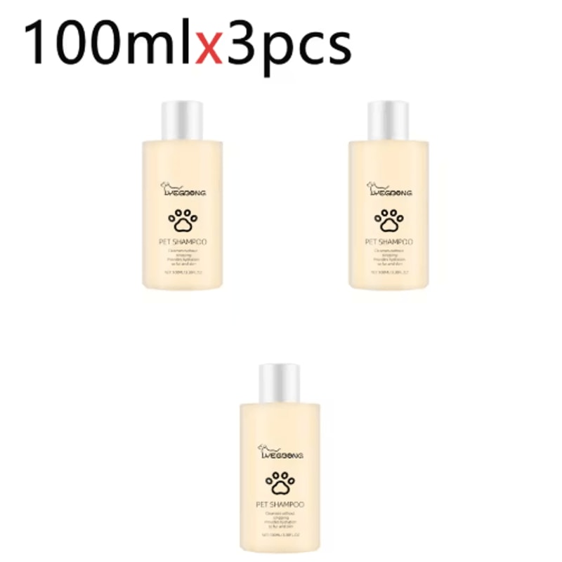 AntiFlea Dog Shampoo Moisturizing Pet Wash For Itching Odor Dirt Removal 1