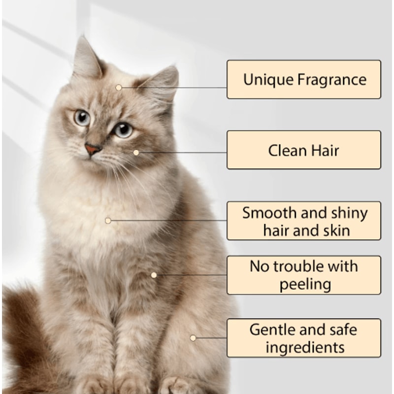 AntiFlea Dog Shampoo Moisturizing Pet Wash For Itching Odor Dirt Removal 4