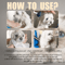 AntiFlea Dog Shampoo Moisturizing Pet Wash For Itching Odor Dirt Removal 7