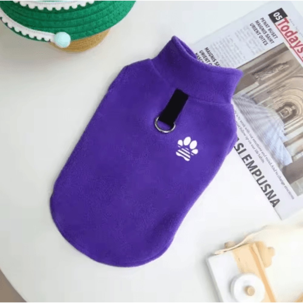 Warm Dog Sweater Vest Autumn Winter Clothes For French Bulldogs Pugs Small Dogs 2