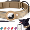 Reflective AirTag Dog Collar Waterproof AntiLost Pet Tracking Collar 0