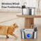 ROJECO 32L Wireless Pet Water Fountain Smart Stainless Steel Automatic Water Dispenser 8