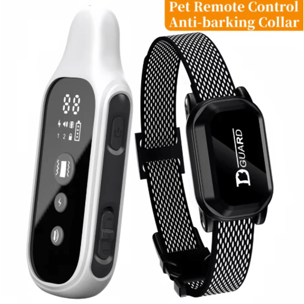 800M Waterproof Dog Training Collar Rechargeable Remote Collar With LCD Display 0