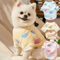 Heart Print Flannel Dog Vest Soft Winter Puppy Coat For Small Medium Dogs 0
