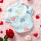 Heart Print Flannel Dog Vest Soft Winter Puppy Coat For Small Medium Dogs 2