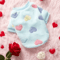Heart Print Flannel Dog Vest Soft Winter Puppy Coat For Small Medium Dogs 2