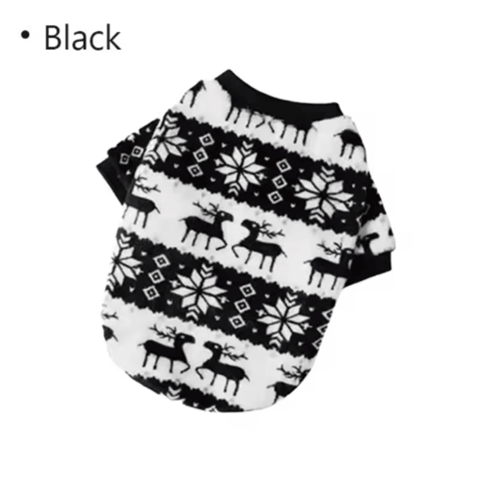 Heart Print Flannel Dog Vest Soft Winter Puppy Coat For Small Medium Dogs 4