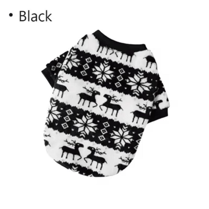 Heart Print Flannel Dog Vest Soft Winter Puppy Coat For Small Medium Dogs 4