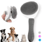 SelfCleaning Pet Grooming Brush Dog Cat Hair Remover Comb 0