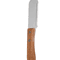 Professional Pet Stripping Knife Stainless Steel Grooming Comb With Wooden Handle 1