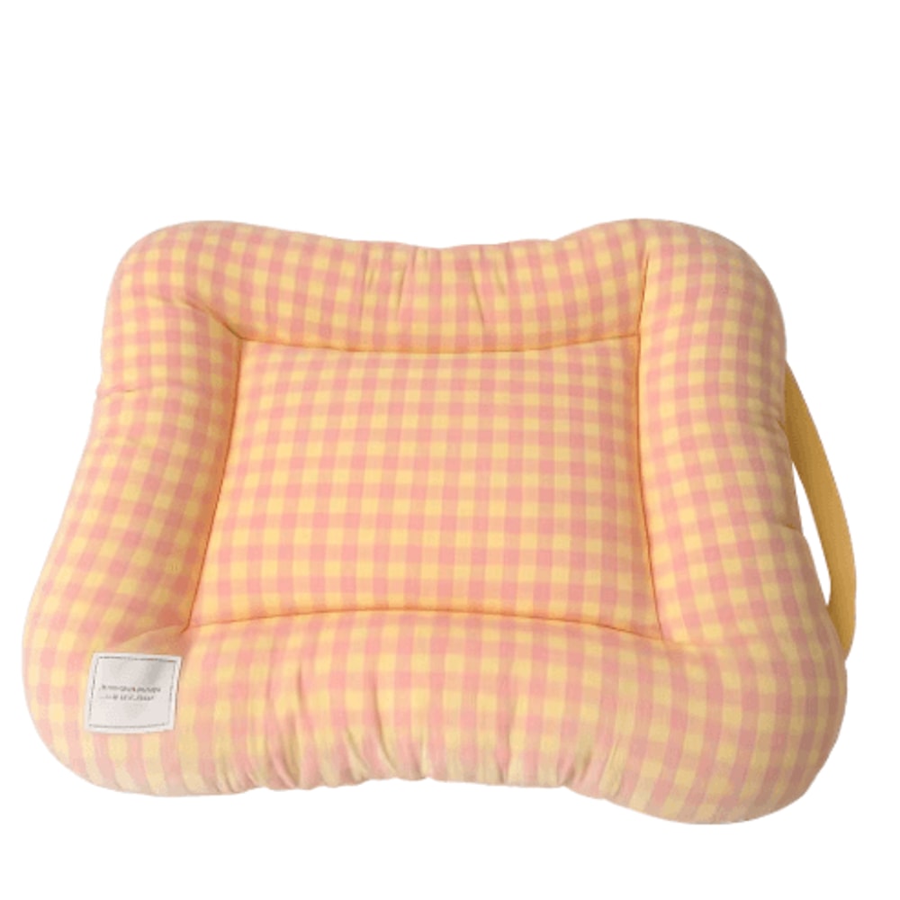 Macaron Plush Dog Bed Pad Soft NonSlip Pet Cushion For Cats Dogs 1