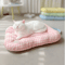 Macaron Plush Dog Bed Pad Soft NonSlip Pet Cushion For Cats Dogs 7