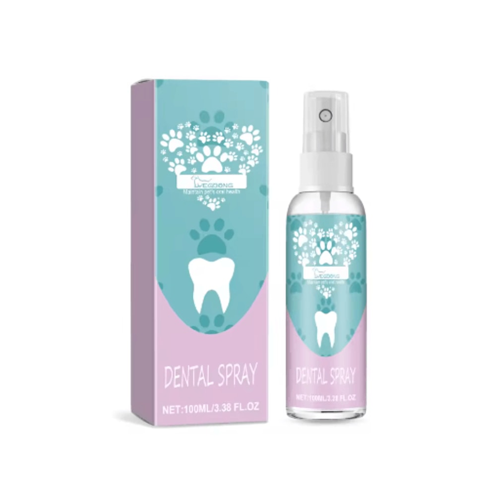 VetRecommended Pet Teeth Spray Tartar Bad Breath Dental Care For Dogs Cats 1
