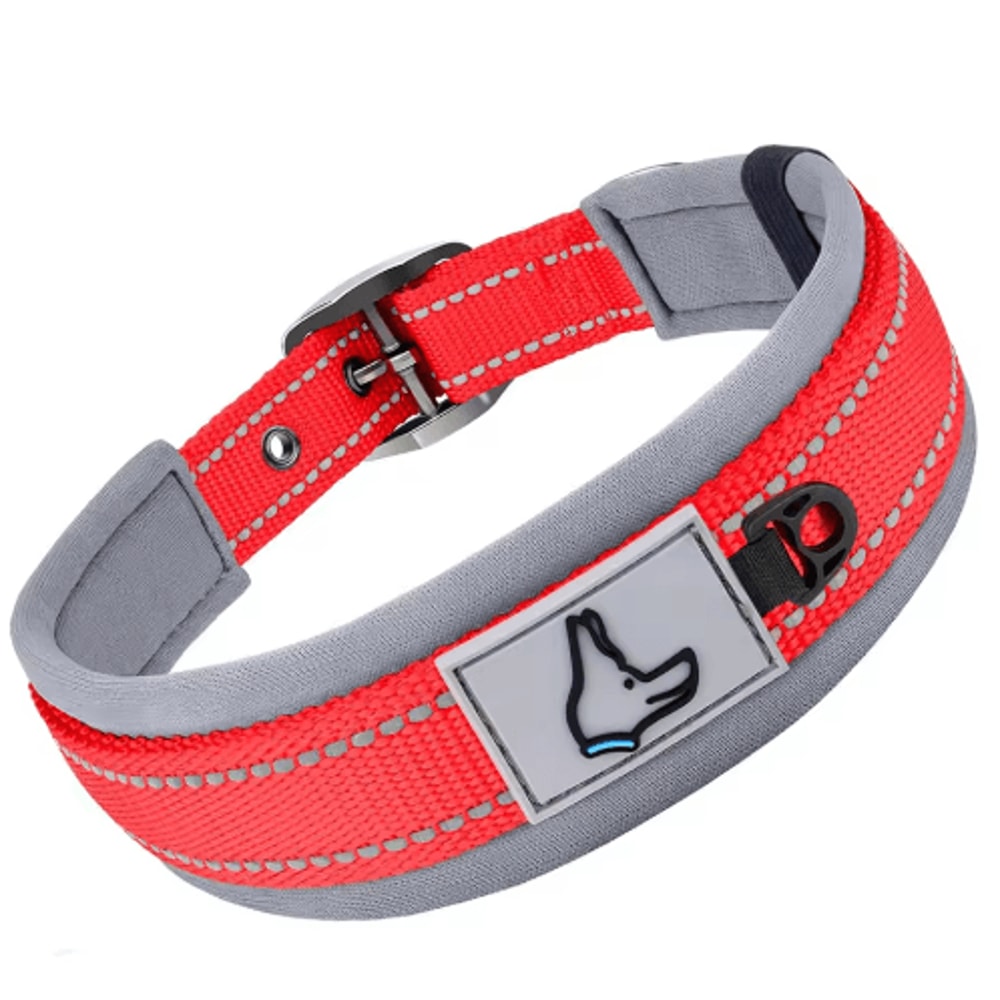 ComfortGuard Reflective Dog Collar For Small Medium Large Dogs 8