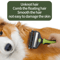 FurFlow 3in1 Deshedding Brush For Dogs Cats 5