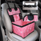 SafeRide Travel Dog Car Seat With Storage Pockets For Small Medium Dogs 7