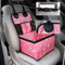 SafeRide Travel Dog Car Seat With Storage Pockets For Small Medium Dogs 7