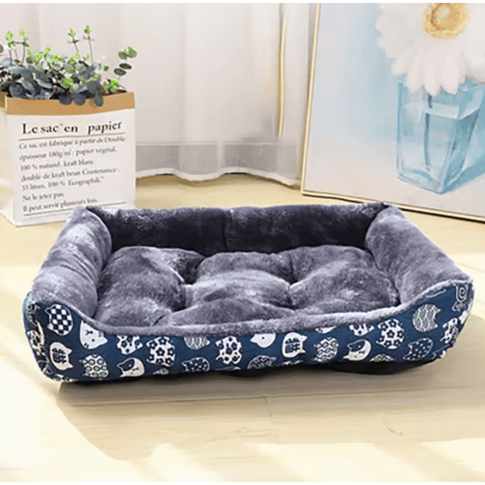 CozyNest Plush Dog Bed Sofa Mat For Small Medium Large Pets 2