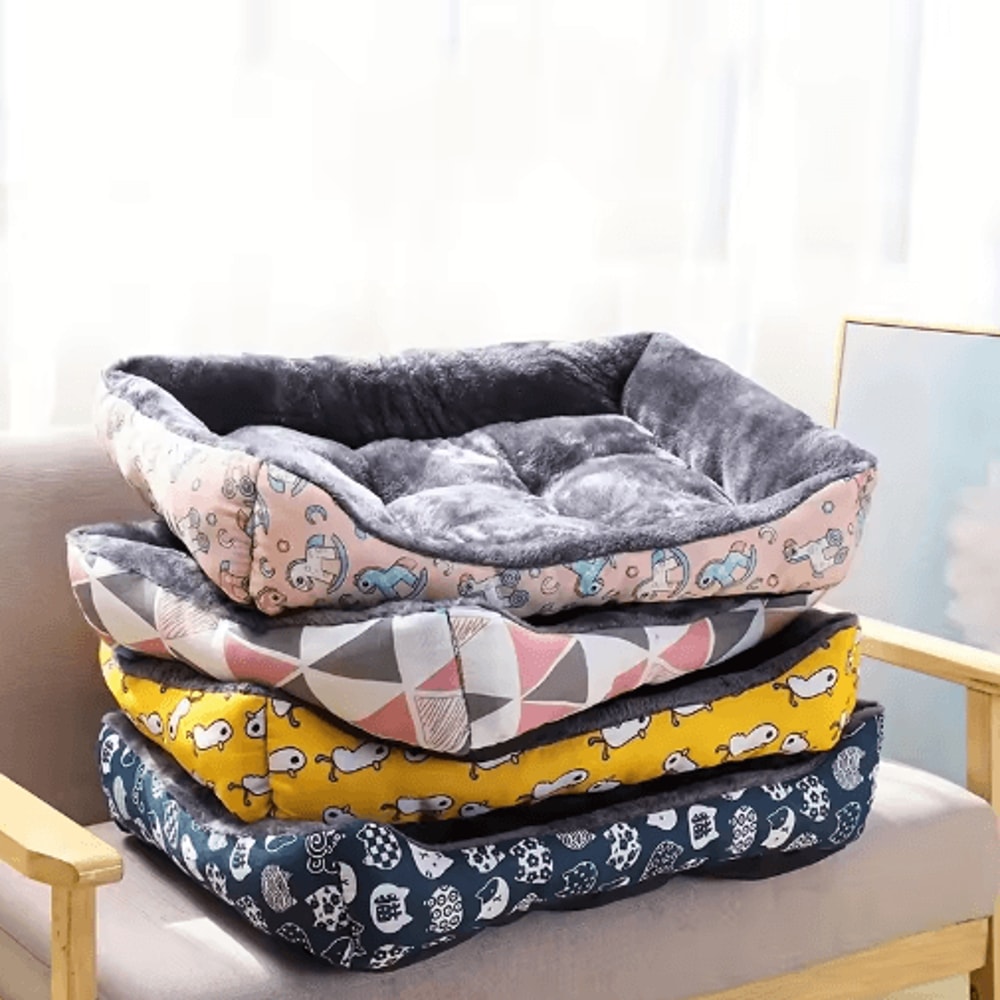 CozyNest Plush Dog Bed Sofa Mat For Small Medium Large Pets 6