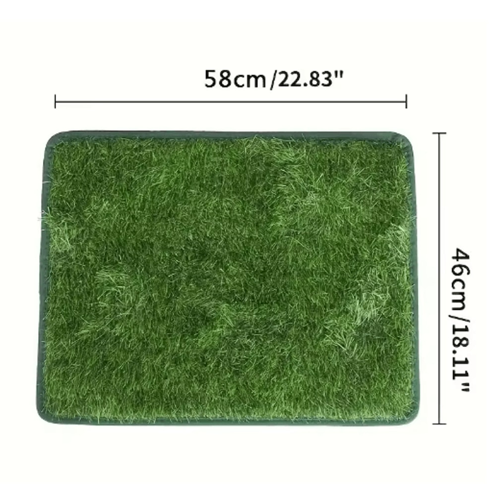 FreshPatch Pro Dog Potty Training Mat With Reusable Artificial Grass 4