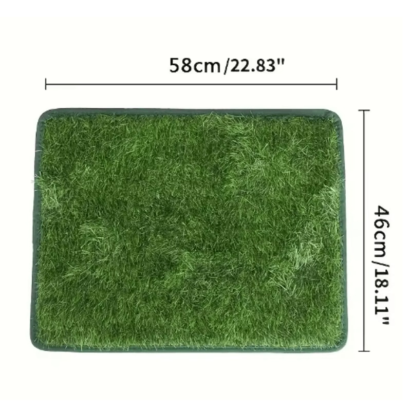 FreshPatch Pro Dog Potty Training Mat With Reusable Artificial Grass 4