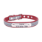 PawSignature Personalized Leather Dog Collar With Custom Engraved Name Plate 4