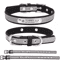 PawSignature Personalized Leather Dog Collar With Custom Engraved Name Plate 5