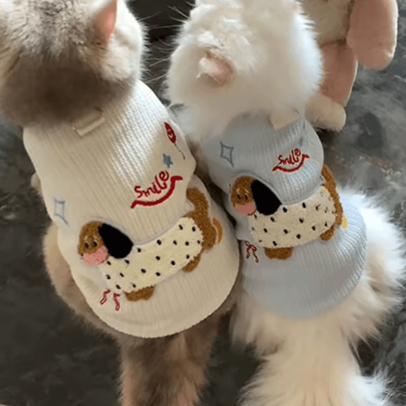CozyPup Warm Small Dog Clothes Vest For Puppies Cats 8
