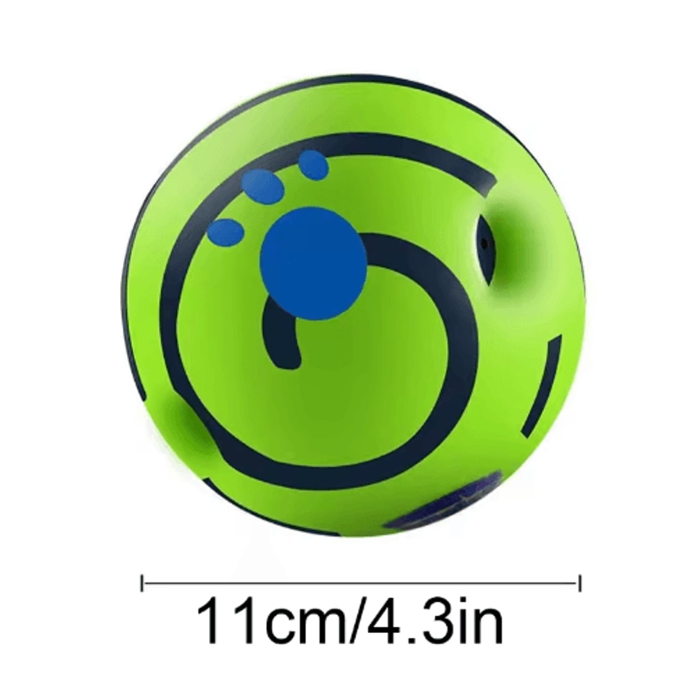 GiggleRoll Interactive Dog Toy Ball With Fun Wobble Sounds 1