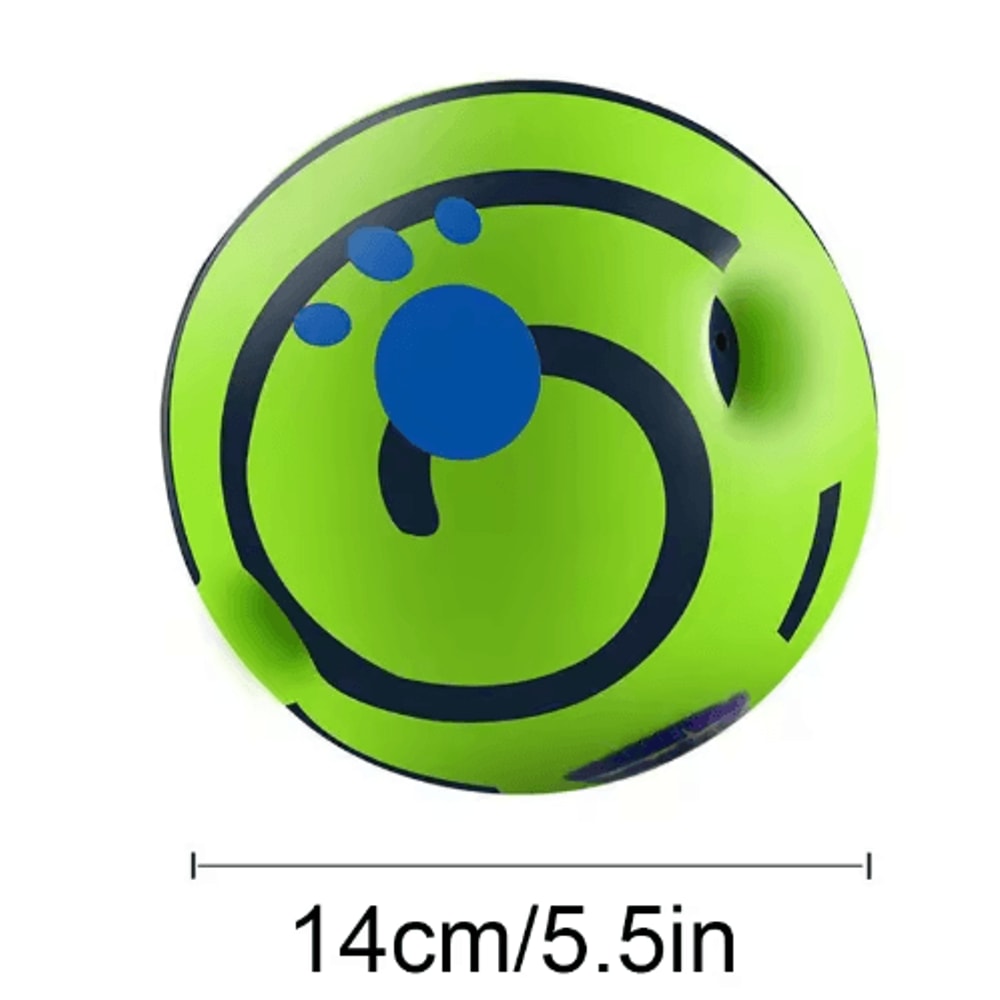 GiggleRoll Interactive Dog Toy Ball With Fun Wobble Sounds 3