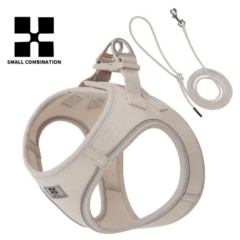 SafeStride Reflective Dog Harness Leash Set For Small Medium Pets 3