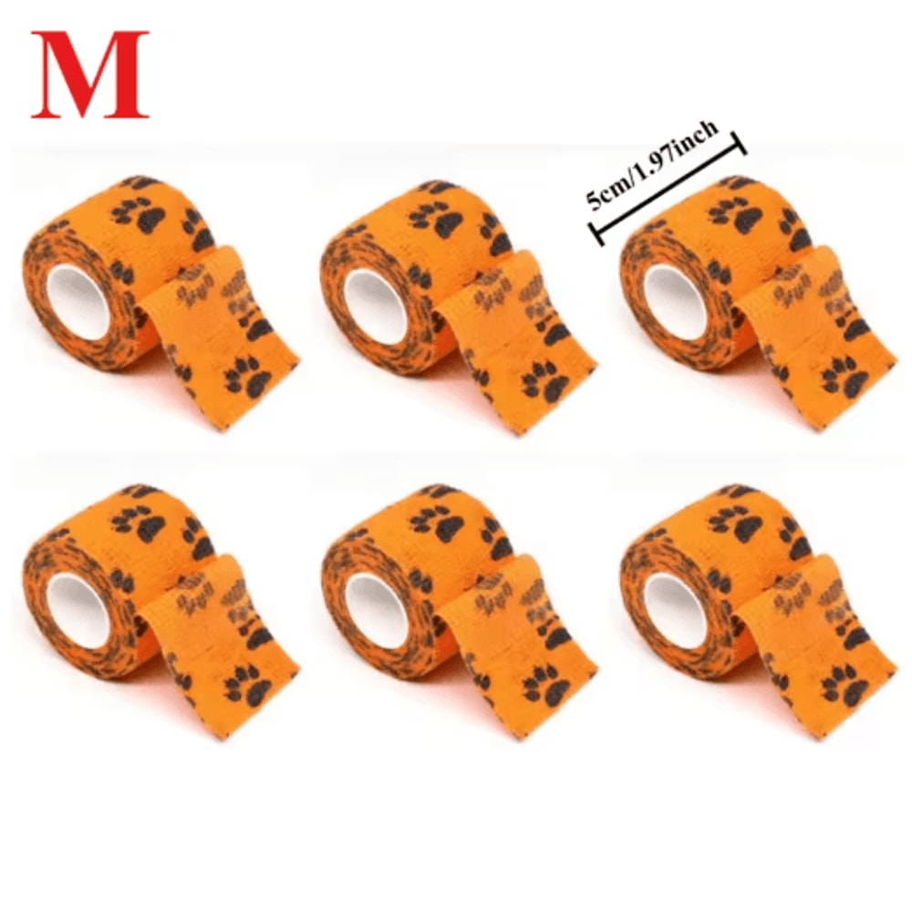 FlexCare Self Adhesive Pet Bandage Wrap For Dogs Cats 6