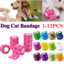 flexcare self adhesive pet bandage wrap for dogs & cats
