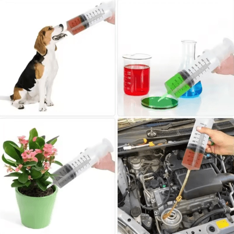 PrecisionFlow Multi Use Pet Feeding Syringe With Flexible Hose 9
