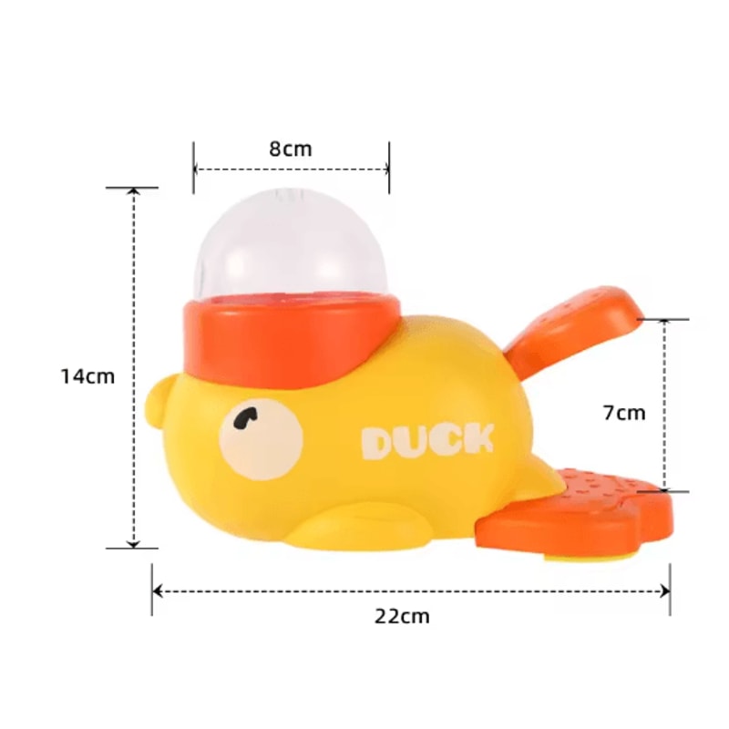 QuackPlay 2in1 Interactive Dog Toy Treat Dispenser 1