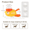 QuackPlay 2in1 Interactive Dog Toy Treat Dispenser 2