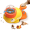 QuackPlay 2in1 Interactive Dog Toy Treat Dispenser 0